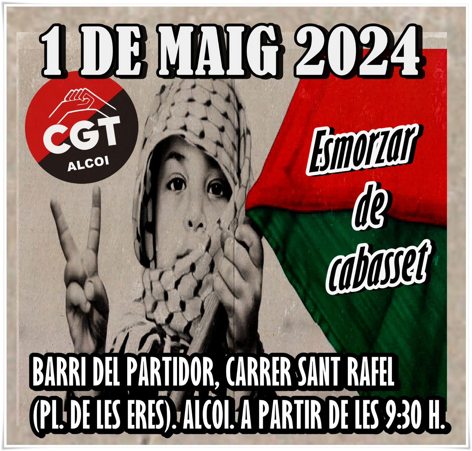 1º de Mayo 2024. CGT sale a la calle en Alicante – CGT Alacant