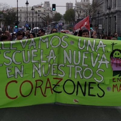 CGT-UA dona suport a les companyes de l’ensenyament de secundària en vaga durant la&nbsp;PAU