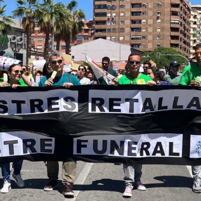 22-M. Manifestación en Alicante en apoyo a la huelga educativa&nbsp;indefinida